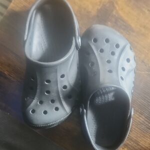 Kids Black Crocs